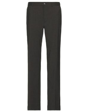 Theory Pantalones Plisados Curtis En Color Charcoal Talla En - Negro