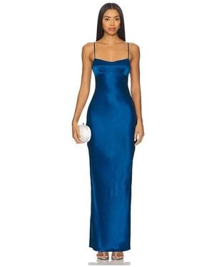 Amanda Uprichard Janeiro Maxi Dress - Blue