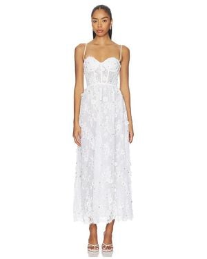 retroféte Noema Lace Dress - White