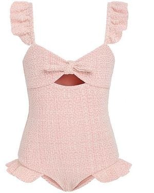 Devon Windsor Traje De Baño Polly En Color Rose Talla (También En 5-6Yr) - Rosa