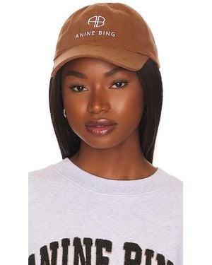 Anine Bing Jeremy Baseball Cap - Brown