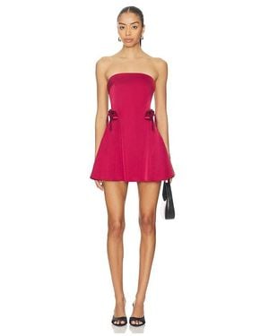MORE TO COME Lillie Mini Dress - Red