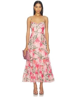 Astr Lianna Dress - Pink