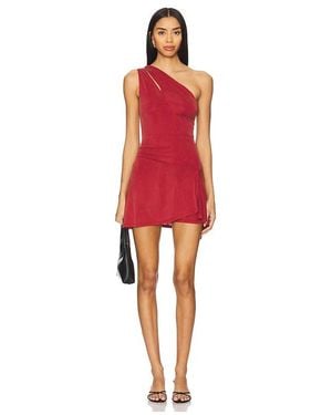 Peachy Den Skylie Skort Dress - Red