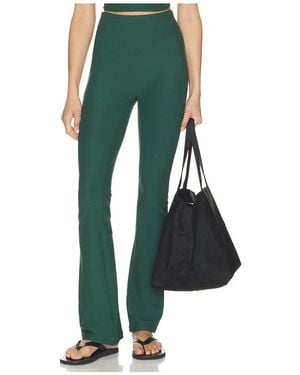 Year Of Ours Stretch Baby Flare Legging - Green