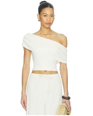 ALL THE WAYS Kiana Top - White