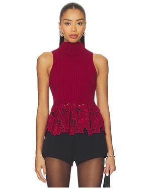 Saylor Chantelle Top - Red
