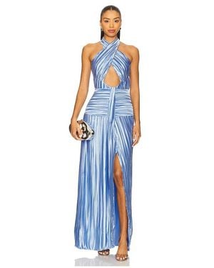Sonya Moda Vestido Ariana En Color Azul Talla (También En Xs)