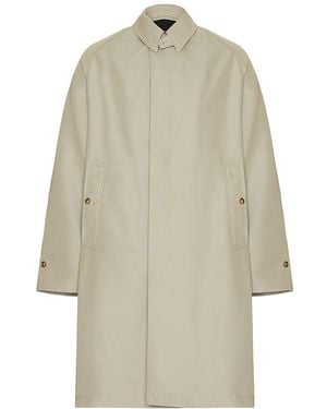 Beams Plus Jacke Balmacaan - Natur