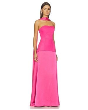 Elliatt Noralyn Strapless Gown - Pink