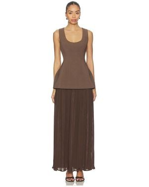 The Bekk Delilah Dress - Brown