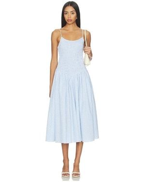 Elodie the Label X Revolve Ives Dress - Blue