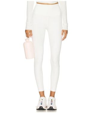 Splits59 Airweight Rib High Waist 7/8 Legging - White