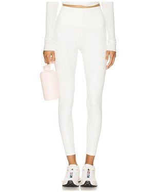 Splits59 Airweight Rib High Waist 7/8 Legging - White