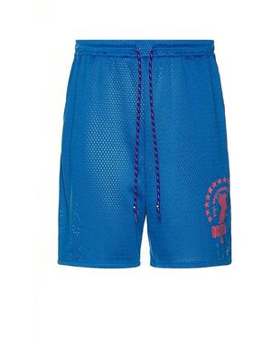 DOUBLE RAINBOUU Shorts - Blau