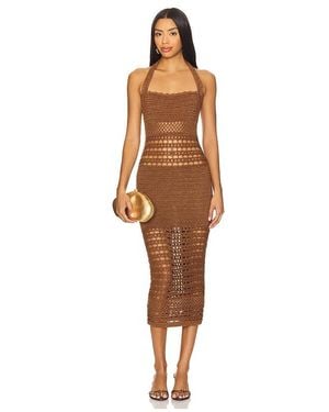 retroféte Jaycee Crochet Dress - Multicolour
