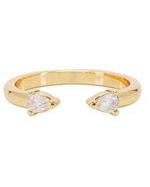 Miranda Frye Lyra Ring - Metallic