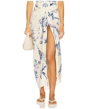 Agua Bendita Lavanda Midi Pareo - Multicolour