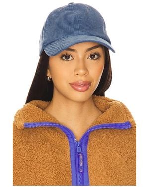 Hat Attack Cord Cap - Blue