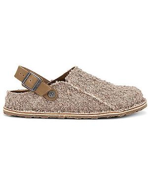 Birkenstock Lutry 365 Boucle Sling Back - Brown