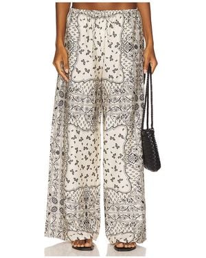 Montce Weite Hose - Mehrfarbig