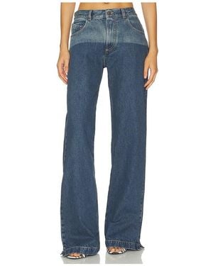 The Attico Washed Straight Leg - Blue