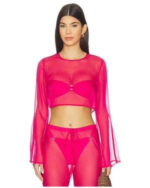 Shani Shemer Crop-Top Phoenix - Pink