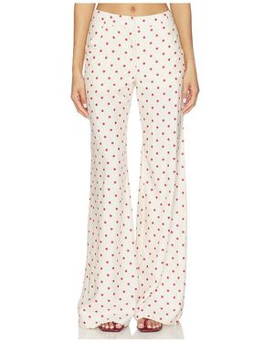 Amanda Uprichard X Revolve Saddler Trousers - White