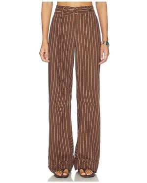 Free People X Revolve Raise The Stakes Pant - Brown
