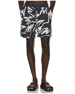 by Parra Badeshorts Birds Fly Free - Schwarz