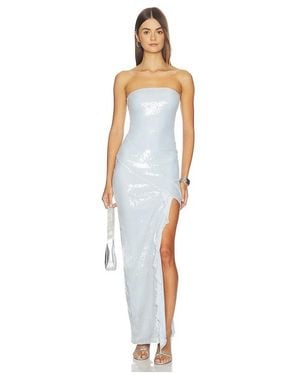 Tiger Mist Robe Sequin Theo Maxi En. Taille Also En - Blanc