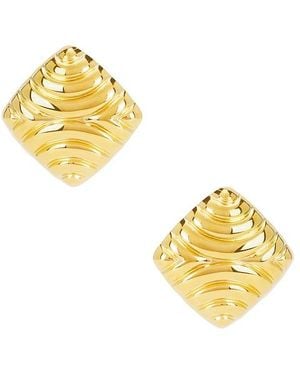 8 Other Reasons Square Stud - Metallic