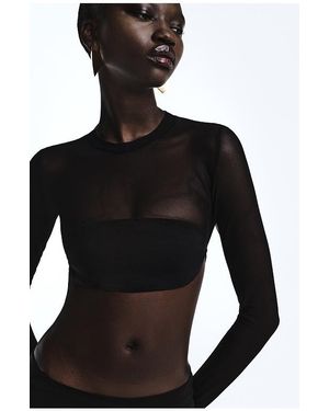REVOLVE LOS ANGELES Etienor Crop Top - Black