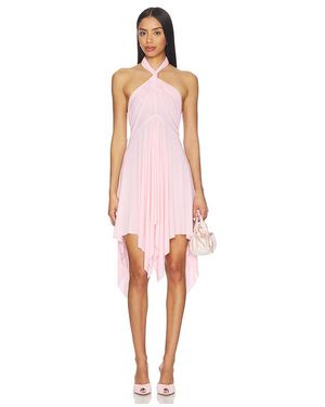 Norma Kamali Vestido Convertible En Color Rose Talla (También En S, M) - Multicolor