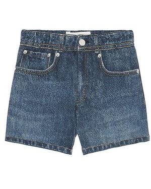 Rag & Bone Shorts Mini Miramar - Blau