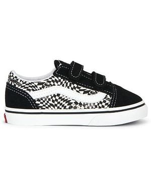 Vans Toddlers Old Skool V Sneaker - Black