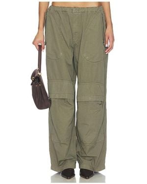 Alexander Wang Cargo Pant With Articulated Pockets - Green
