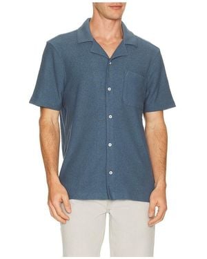 PAIGE Oliver Shirt - Blue