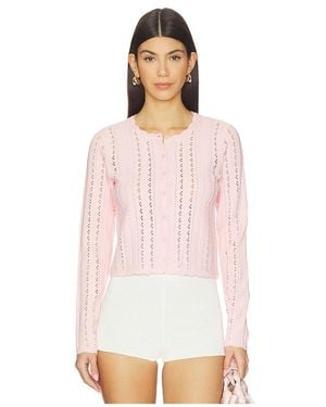 LoveShackFancy Strick Peridot - Weiß