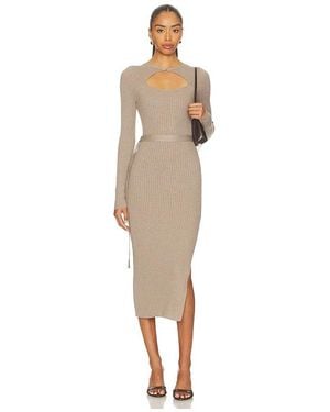 Hevron Asher Dress - Natural