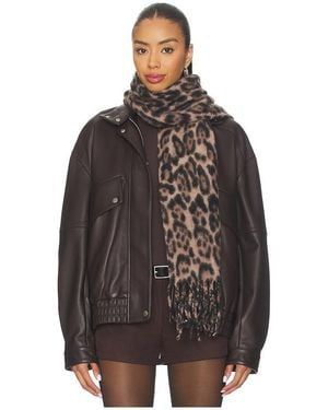 Hat Attack ÉCHARPE LEOPARD en Brown. - Marron
