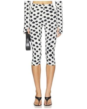 Norma Kamali Capri Legging - Black