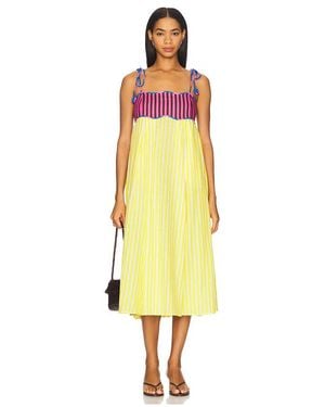 Celiab Midi-Kleid Lola - Gelb