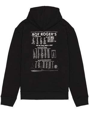 Roy Roger's x Dave's New York Sudadera En Talla En - Negro