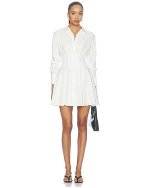 Alice + Olivia Minikleid Im Korsettstil Mit Knopfleiste Edie - Weiß