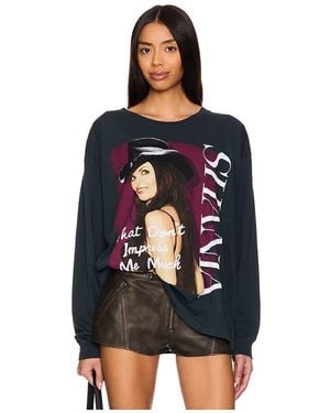 Daydreamer Shania Twain Don'T Impress Me Much Pullover - Black