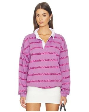 ANTI SOCIAL SOCIAL CLUB Run On Polo - Pink