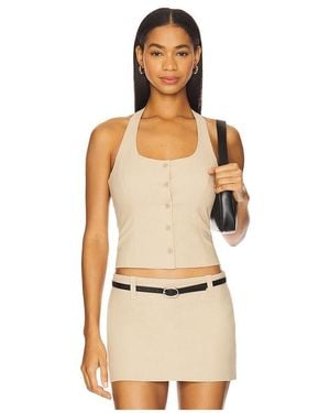 Lioness Daydreamer Halter Top - Natural