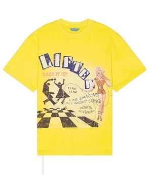 Lifted Anchors Shirtkleider Lines - Gelb