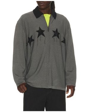 MADFRENZY Camisa En Color Charcoal Talla (También En S, M, Xl/1X) - Gris